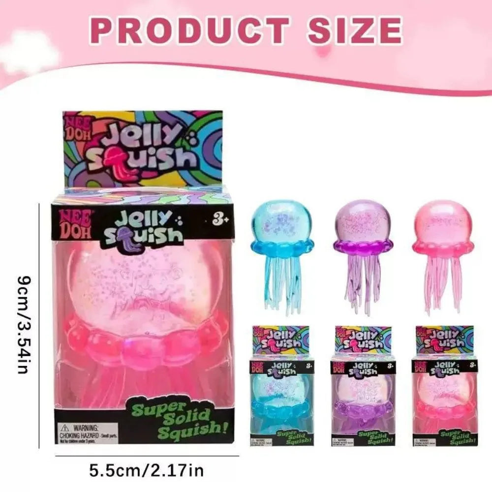 Coastal Pocket Squishy Jellyfish Toy