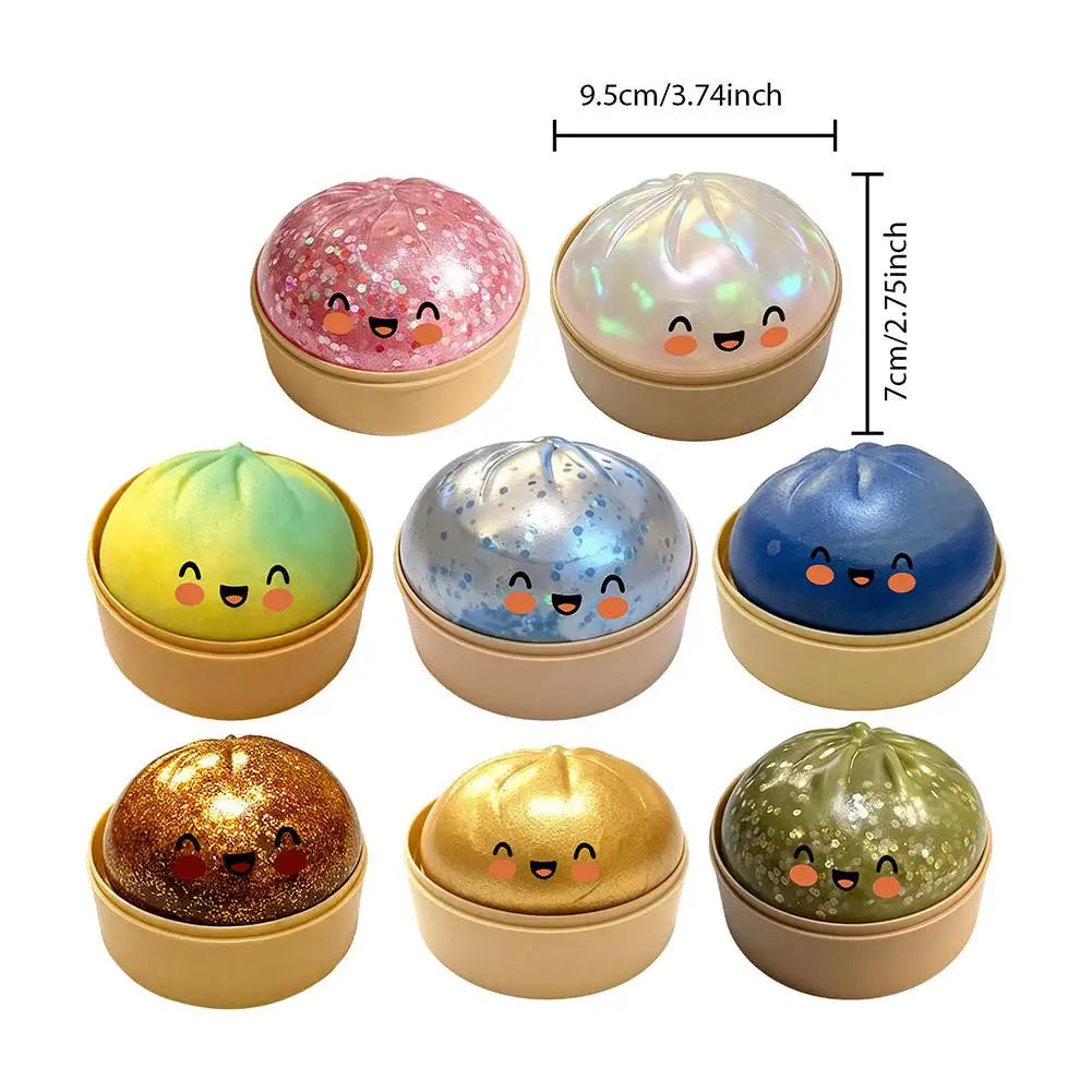 Glitter Dumpling Stress Ball Toy