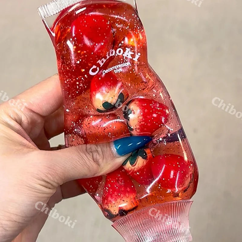 Fruit Maltose Squishy Stress Ball