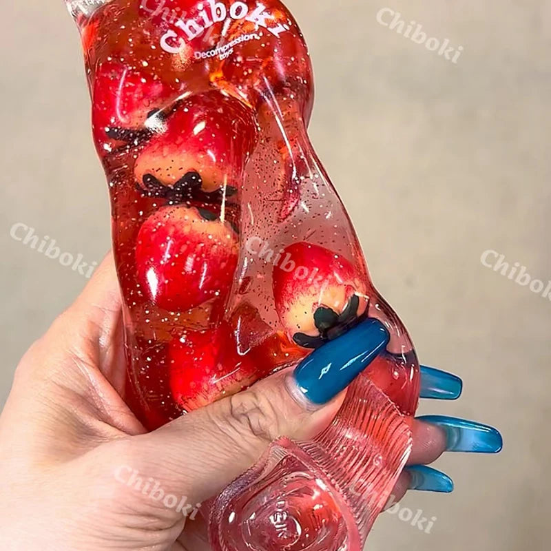 Fruit Maltose Squishy Stress Ball