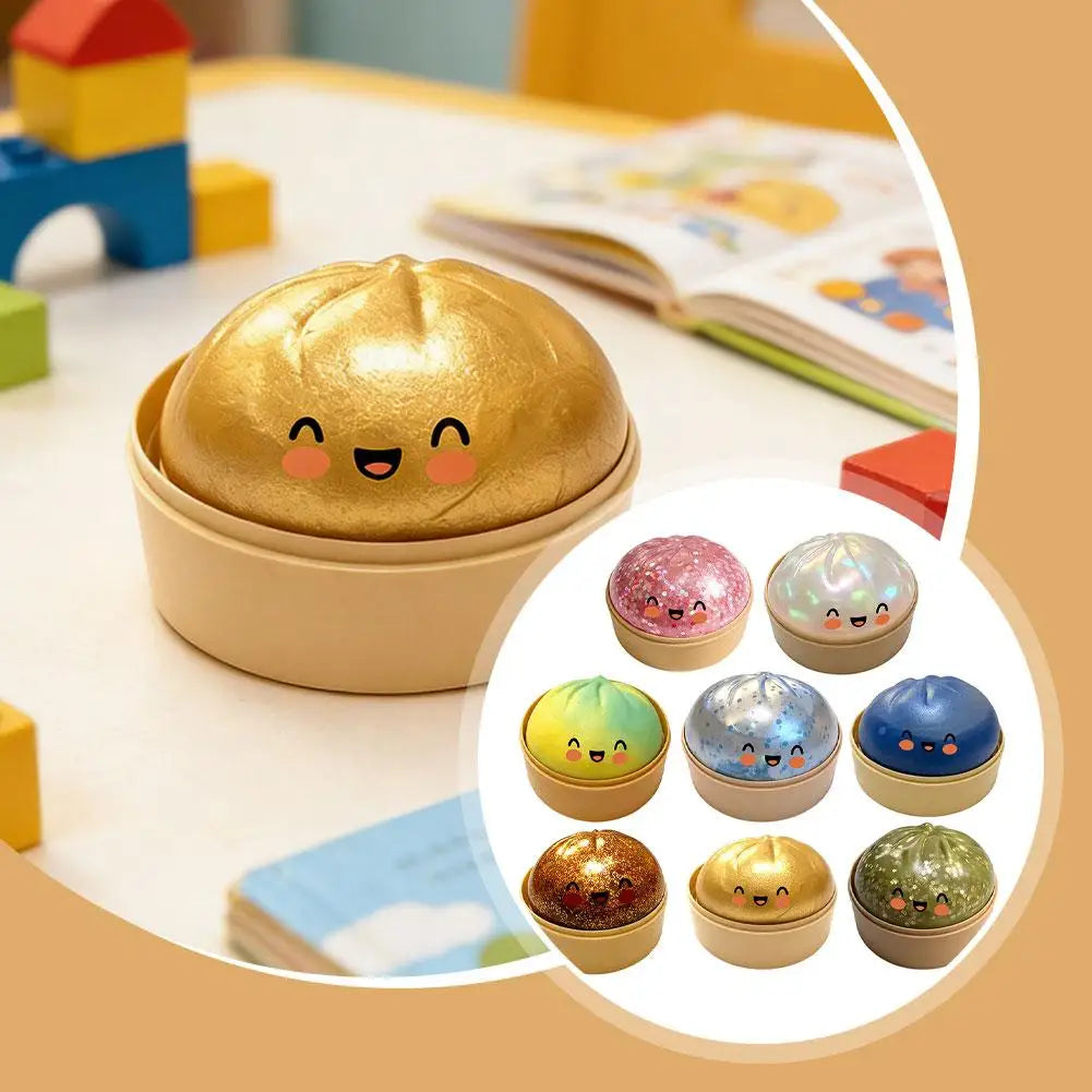Glitter Dumpling Stress Ball Toy