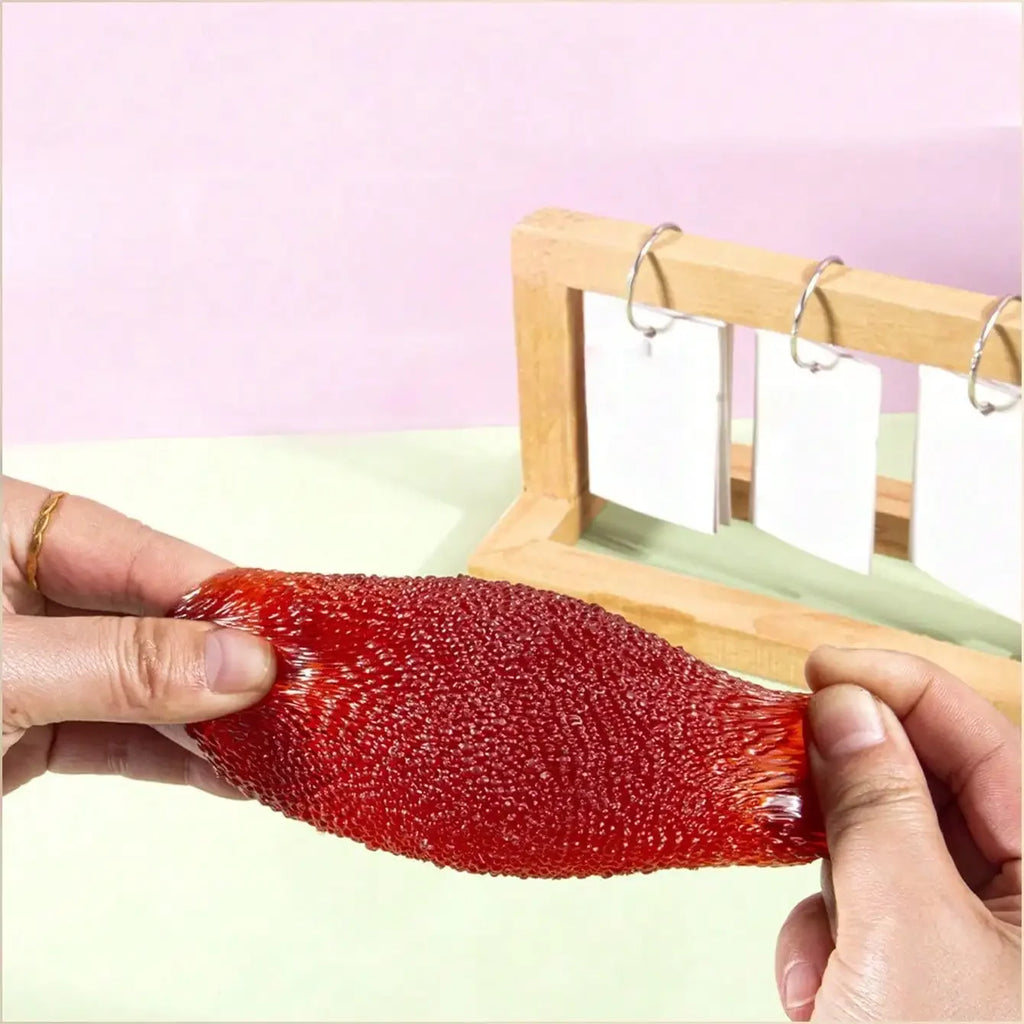 Lychee Stress Relief Squeeze Toy